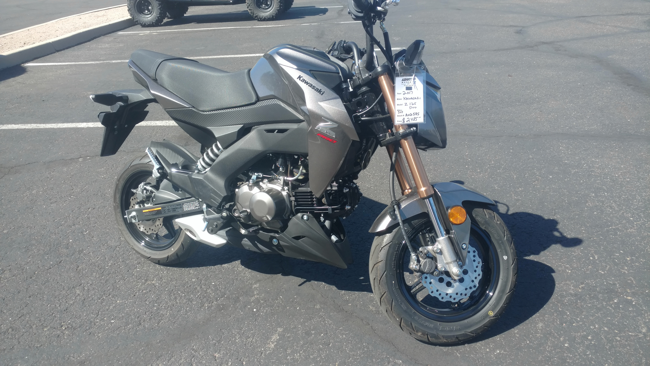 2017 Kawasaki Z125 Pro >> 2017 Kawasaki Z125 Pro Base 2017 Kawasaki Z125 Pro >> 2017 Kawasaki Z125 Pro Base
