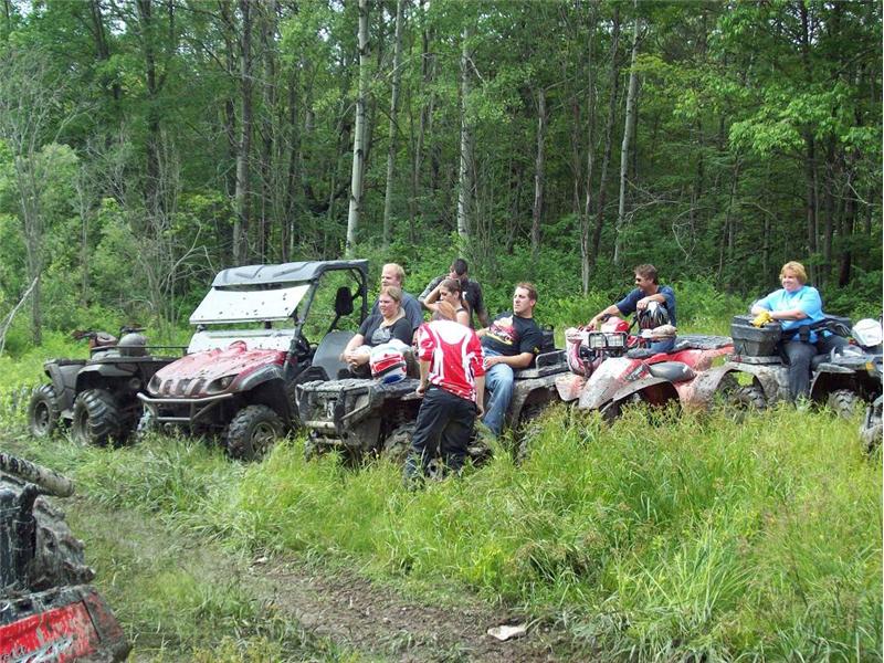 K&H ATV Ride with Sherburne ATV Trail Riders Club K & H Motor Sports