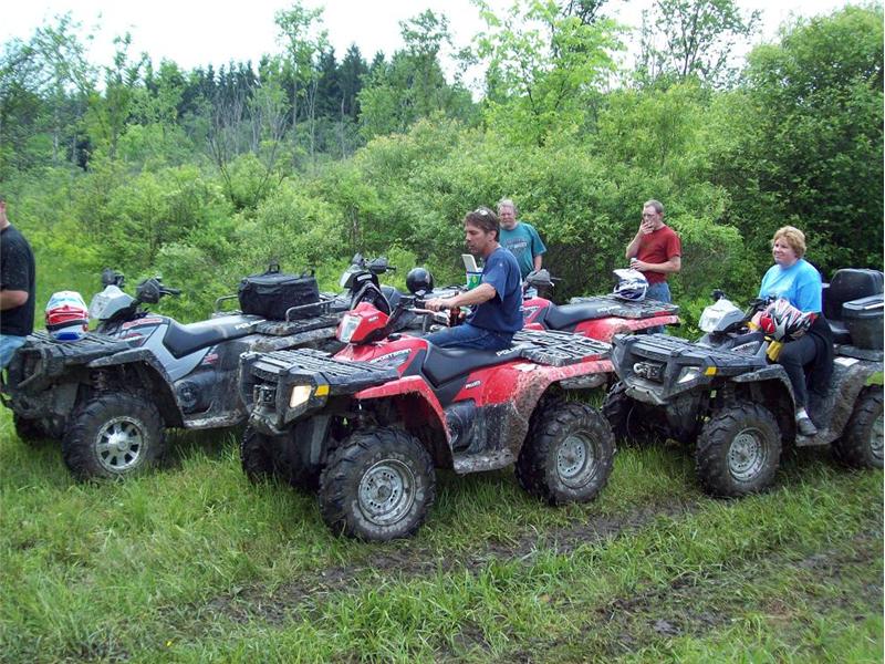 K&H ATV Ride with Sherburne ATV Trail Riders Club K & H Motor Sports
