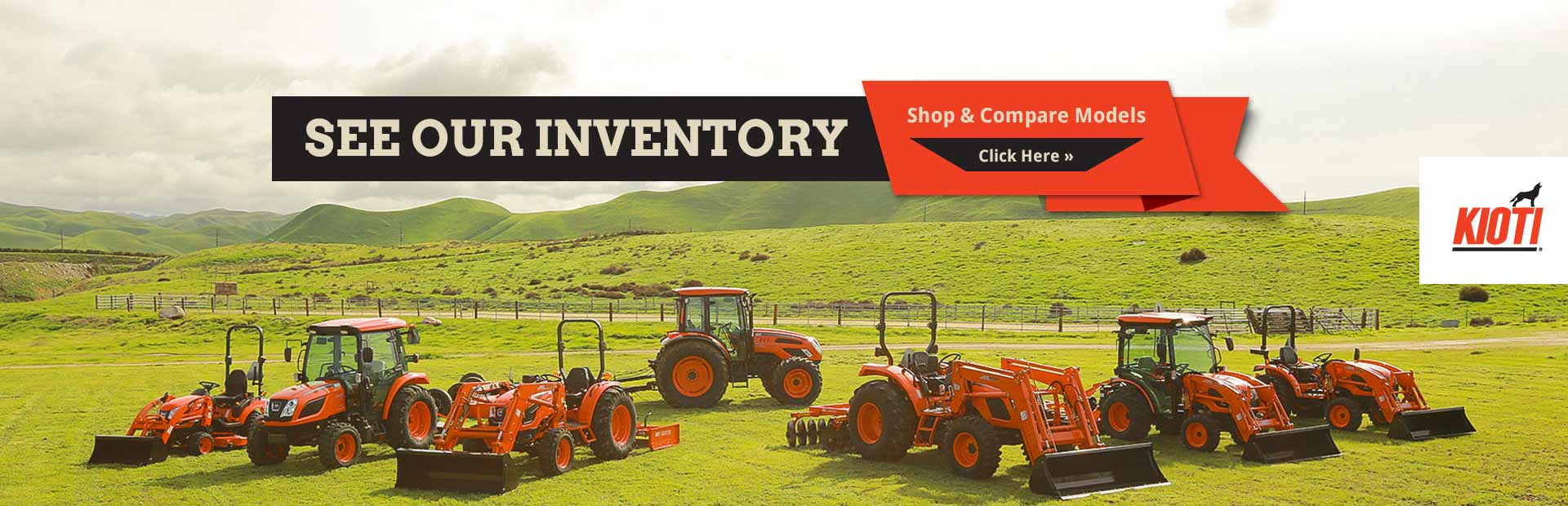KIOTI: Click here to view our inventory.