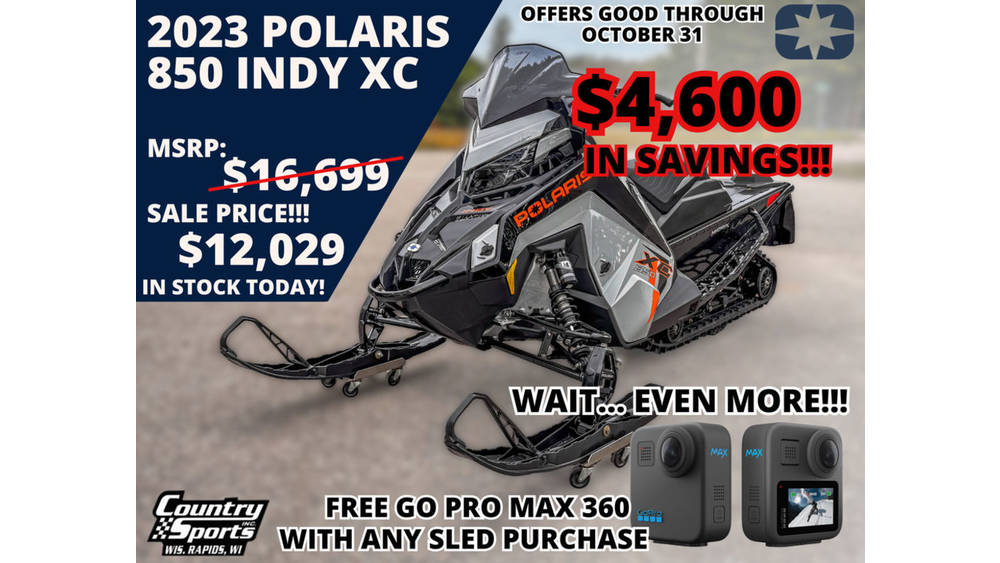 2023 Polaris 850 indy xc 137 - Wisconsin Rapids, WI