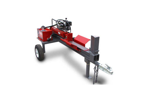 Super High Output Commercial Log Splitter Our Products Log Splitters Firewood Conveyors Wolfe Ridge Mfg Eau Claire Wi 715 598 7790