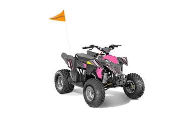 Outlaw 110 EFI Avalanche Gray/Pink Power