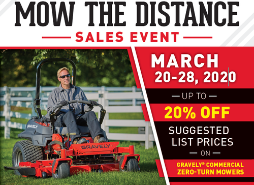 Gravely Mow The Distance 2020