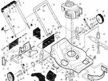 Black Max Lawn Mower Parts For Model 96144000700