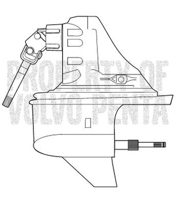 Volvo Penta 3868912 DP-SM Outdrive