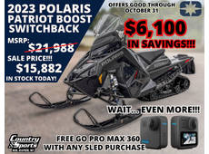 2023 Polaris patriot boost switchback assault 146 - Wisconsin Rapids, WI