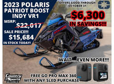 2023 Polaris patriot boost indy vr1 137 - Wisconsin Rapids, WI