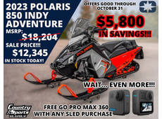 2023 Polaris 850 indy adventure 137 - Wisconsin Rapids, WI