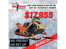 2024 Polaris Patriot 9R RMK Khaos Slash 165 Gloss Black/Military Tan/Orange Burst - Salt Lake City, UT