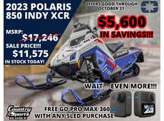 2023 Polaris 850 indy xcr 136 - Wisconsin Rapids, WI