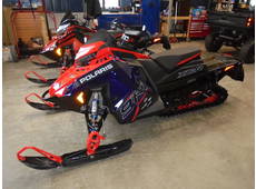 2025 Polaris 9R Indy XCR 128 Midnight Blue Metallic / Indy Red - Potter, WI