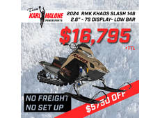 2024 Polaris Patriot 9R RMK Khaos Slash 146 Gloss Black/Military Tan/Orange Burst - Salt Lake City, UT