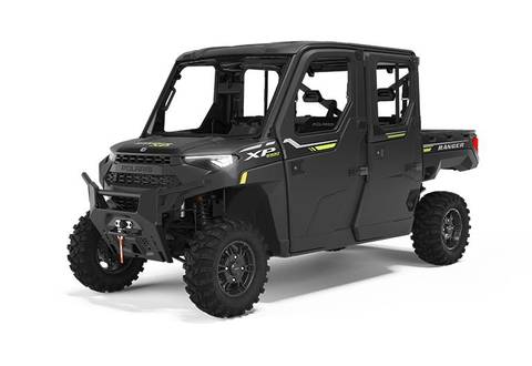 2023 RANGER CREW XP 1000 NorthStar Edition Premium Super Graphite with Lifted Lime Accents
