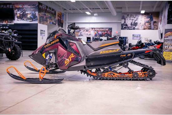 2025 9R Switchback Assault 146 Matte Dark Cherry / Gloss Black