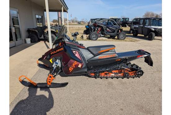 2025 9R Switchback Assault 146 Matte Dark Cherry / Gloss Black