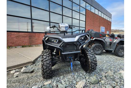 2025 SPORTSMAN 570 ULTIMATE - TURBO SILVER