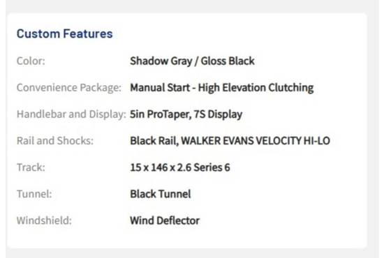 2025 9R RMK KHAOS 146 Shadow Gray / Gloss Black