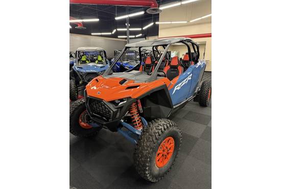 2025 RZR Pro S 4 Ultimate Orange Burst / Zenith Blue