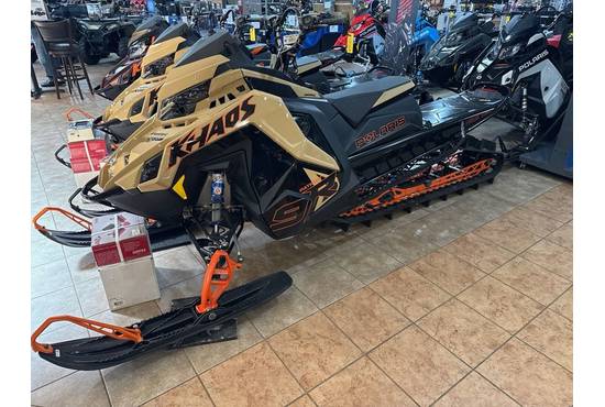 2024 Patriot 9R RMK Khaos Slash 155 Gloss Black/Military Tan/Orange Burst