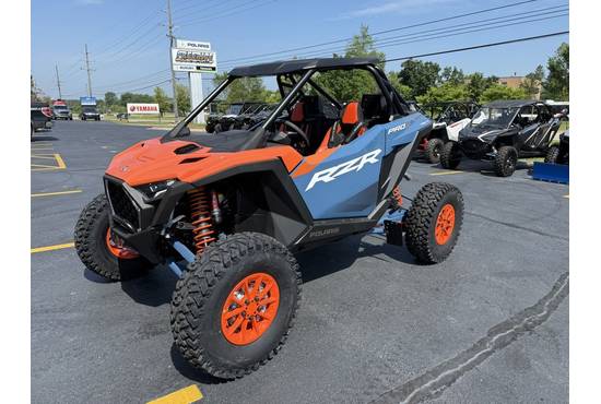 2025 RZR Pro S Ultimate Orange Burst / Zenith Blue