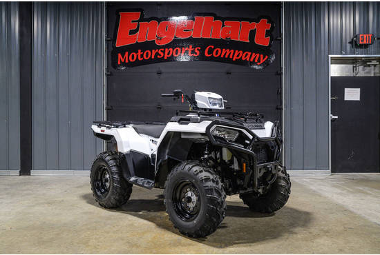 2022 Sportsman 570 Utility HD White Lightning