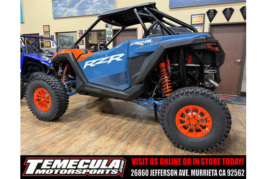 2025 RZR Pro S Ultimate Orange Burst / Zenith Blue