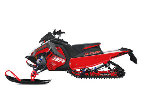 2026 Patriot 9R INDY XCR 137 Premium Indy Red Pearl / White Lightning