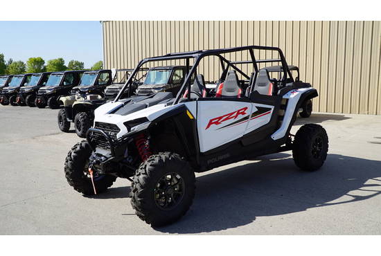 2024 RZR XP 4 1000 Sport White Lightning