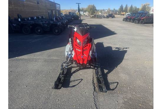 2025 850 RMK KHAOS 165 Storm Gray / Indy Red