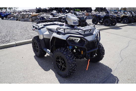 2023 Sportsman 570 RIDE COMMAND Silver Quartz Metallic