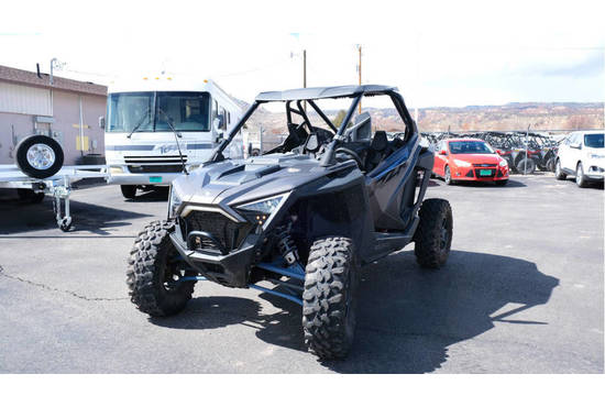 2021 RZR PRO XP 4 Ultimate Matte Titanium Metallic