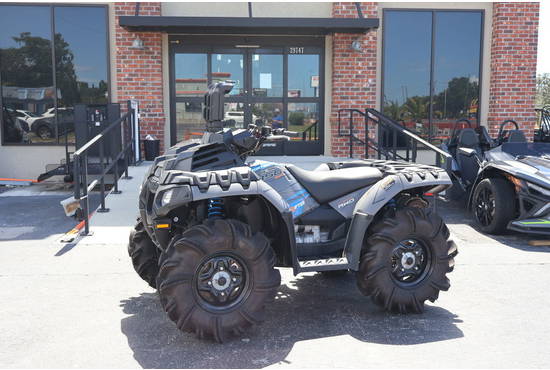 2023 sportsman 850 high lifter titanium metallic