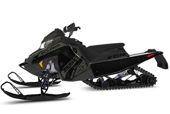 2025 650 Indy XCR 136 Shadow Gray / Gloss Black