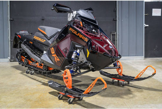 2025 9R Switchback Assault 146 Matte Dark Cherry / Gloss Black