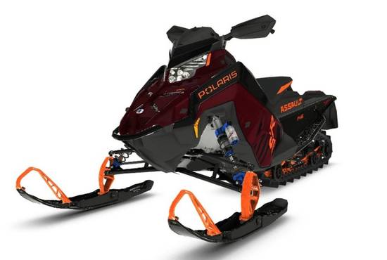 2025 9R Switchback Assault 146 Matte Dark Cherry / Gloss Black