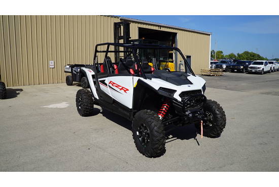 2024 RZR XP 4 1000 Sport White Lightning