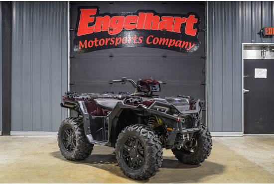 2023 Sportsman 850 Ultimate Trail Crimson Metallic