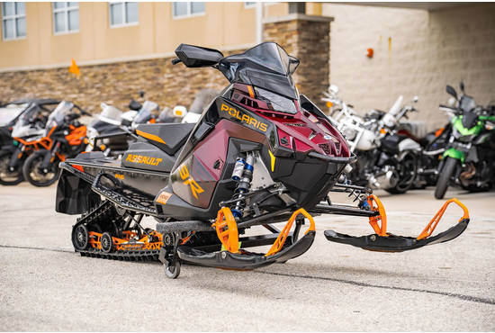 2025 9R Switchback Assault 146 Matte Dark Cherry / Gloss Black