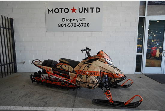 2024 850 RMK Khaos Slash 155 Gloss Black/Military Tan/Orange Burst