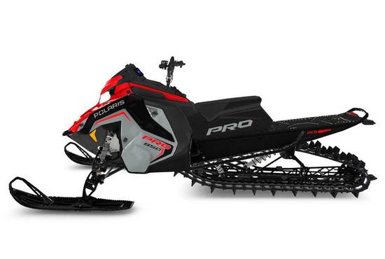 2025 850 PRO RMK 155 Storm Gray / Indy Red