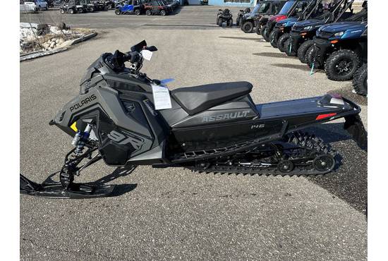 2025 9R Switchback Assault 146 Shadow Gray / Gloss Black