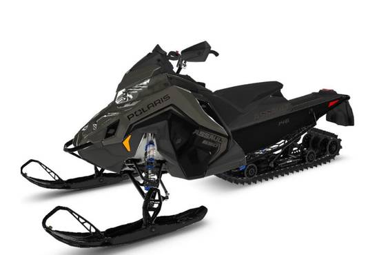 2025 650 Switchback Assault 146 Shadow Gray / Gloss Black