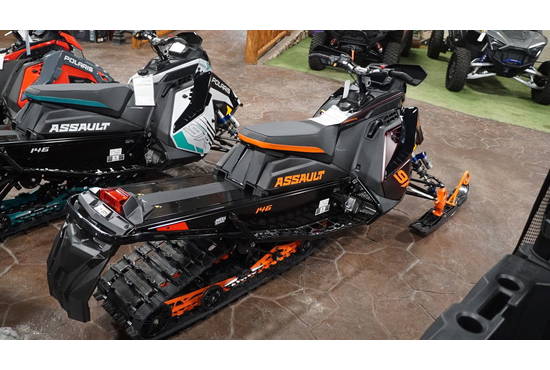 2025 9R Switchback Assault 146 Matte Dark Cherry / Gloss Black