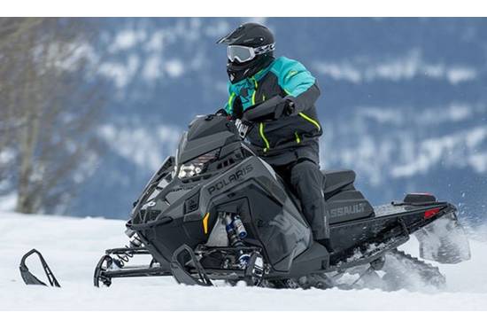 2025 9R Switchback Assault 146 Shadow Gray / Gloss Black