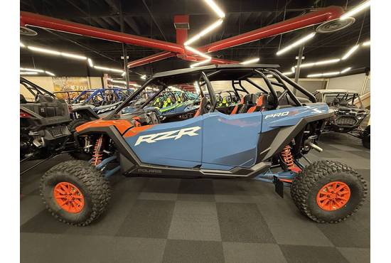 2025 RZR Pro S 4 Ultimate Orange Burst / Zenith Blue