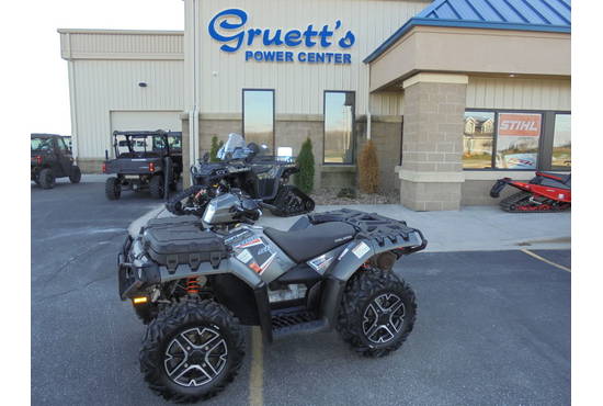 2015 Sportsman® 850 SP EPS Titanium Matte Metallic