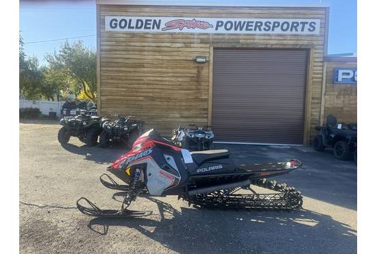 2025 850 RMK KHAOS 165 Storm Gray / Indy Red