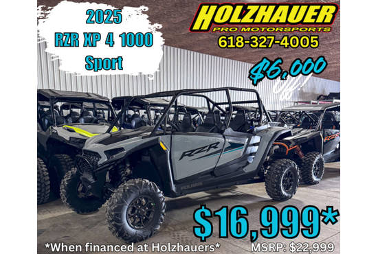 2025 rzr xp® 4 1000 sport