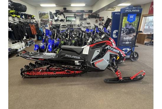 2025 850 RMK KHAOS 165 Storm Gray / Indy Red